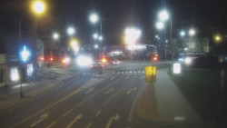 Křižovatka ulic Komenského a Velké Novosady