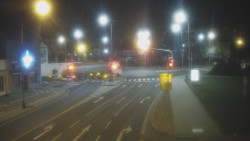 Křižovatka ulic Komenského a Velké Novosady