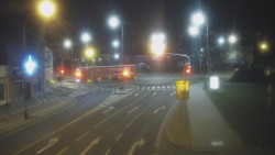 Křižovatka ulic Komenského a Velké Novosady