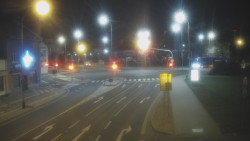 Křižovatka ulic Komenského a Velké Novosady