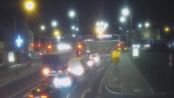 Křižovatka ulic Komenského a Velké Novosady