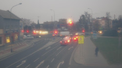 Křižovatka ulic Komenského a Velké Novosady