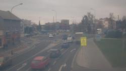 Křižovatka ulic Komenského a Velké Novosady