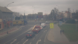 Křižovatka ulic Komenského a Velké Novosady