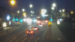 Křižovatka ulic Komenského a Velké Novosady