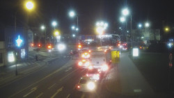 Křižovatka ulic Komenského a Velké Novosady