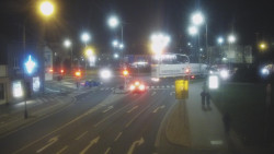 Křižovatka ulic Komenského a Velké Novosady