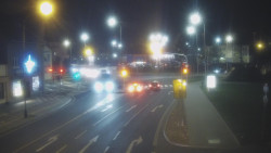 Křižovatka ulic Komenského a Velké Novosady