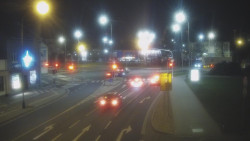 Křižovatka ulic Komenského a Velké Novosady