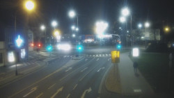 Křižovatka ulic Komenského a Velké Novosady