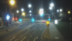 Křižovatka ulic Komenského a Velké Novosady