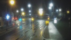 Křižovatka ulic Komenského a Velké Novosady