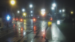 Křižovatka ulic Komenského a Velké Novosady