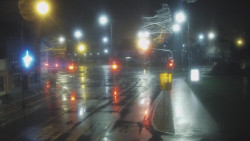 Křižovatka ulic Komenského a Velké Novosady