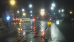 Křižovatka ulic Komenského a Velké Novosady