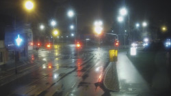 Křižovatka ulic Komenského a Velké Novosady