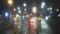 Křižovatka ulic Komenského a Velké Novosady