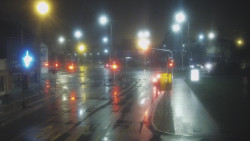 Křižovatka ulic Komenského a Velké Novosady