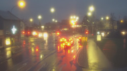 Křižovatka ulic Komenského a Velké Novosady