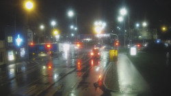 Křižovatka ulic Komenského a Velké Novosady