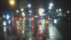 Křižovatka ulic Komenského a Velké Novosady