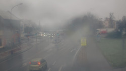 Křižovatka ulic Komenského a Velké Novosady