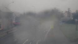 Křižovatka ulic Komenského a Velké Novosady