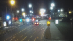 Křižovatka ulic Komenského a Velké Novosady