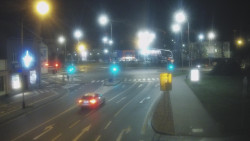 Křižovatka ulic Komenského a Velké Novosady