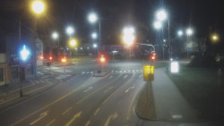 Křižovatka ulic Komenského a Velké Novosady