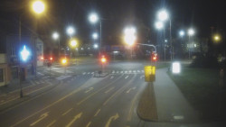 Křižovatka ulic Komenského a Velké Novosady