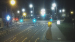 Křižovatka ulic Komenského a Velké Novosady