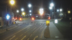 Křižovatka ulic Komenského a Velké Novosady