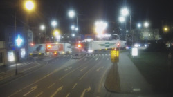 Křižovatka ulic Komenského a Velké Novosady