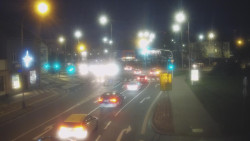 Křižovatka ulic Komenského a Velké Novosady