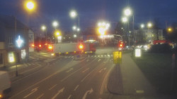 Křižovatka ulic Komenského a Velké Novosady