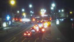 Křižovatka ulic Komenského a Velké Novosady