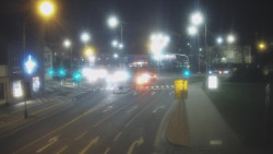 Křižovatka ulic Komenského a Velké Novosady