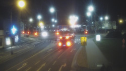 Křižovatka ulic Komenského a Velké Novosady