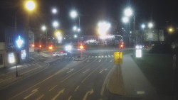 Křižovatka ulic Komenského a Velké Novosady