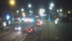 Křižovatka ulic Komenského a Velké Novosady