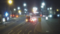 Křižovatka ulic Komenského a Velké Novosady