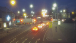 Křižovatka ulic Komenského a Velké Novosady