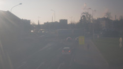 Křižovatka ulic Komenského a Velké Novosady