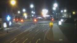 Křižovatka ulic Komenského a Velké Novosady