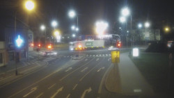 Křižovatka ulic Komenského a Velké Novosady