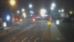 Křižovatka ulic Komenského a Velké Novosady