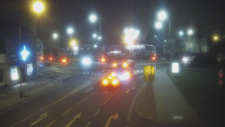 Křižovatka ulic Komenského a Velké Novosady