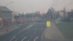 Křižovatka ulic Komenského a Velké Novosady