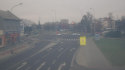 Křižovatka ulic Komenského a Velké Novosady